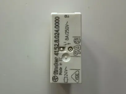 Relé, DIN/PS, 2P/8A, 24V AC