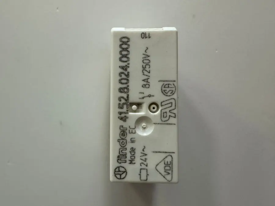 Relé, DIN/PS, 2P/8A, 24V AC