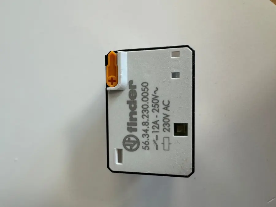 Relé výk.min., DIN, 4P/12A, 230V AC, MA, LED