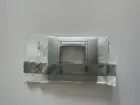 Unica Top - Krycí rámeček jednonásobný, Fluor Green/Aluminiu