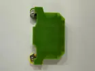 PE terminal 2 screw terminals green-yellow, 6mm, Sz. 2.5