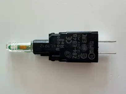 Objímka pro signálku, 12...24V - rudá