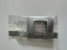 Unica Top - Krycí rámeček jednonásobný, Cromo mat/Aluminium
