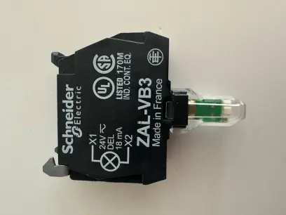Objímka LED 24 V, rudá
